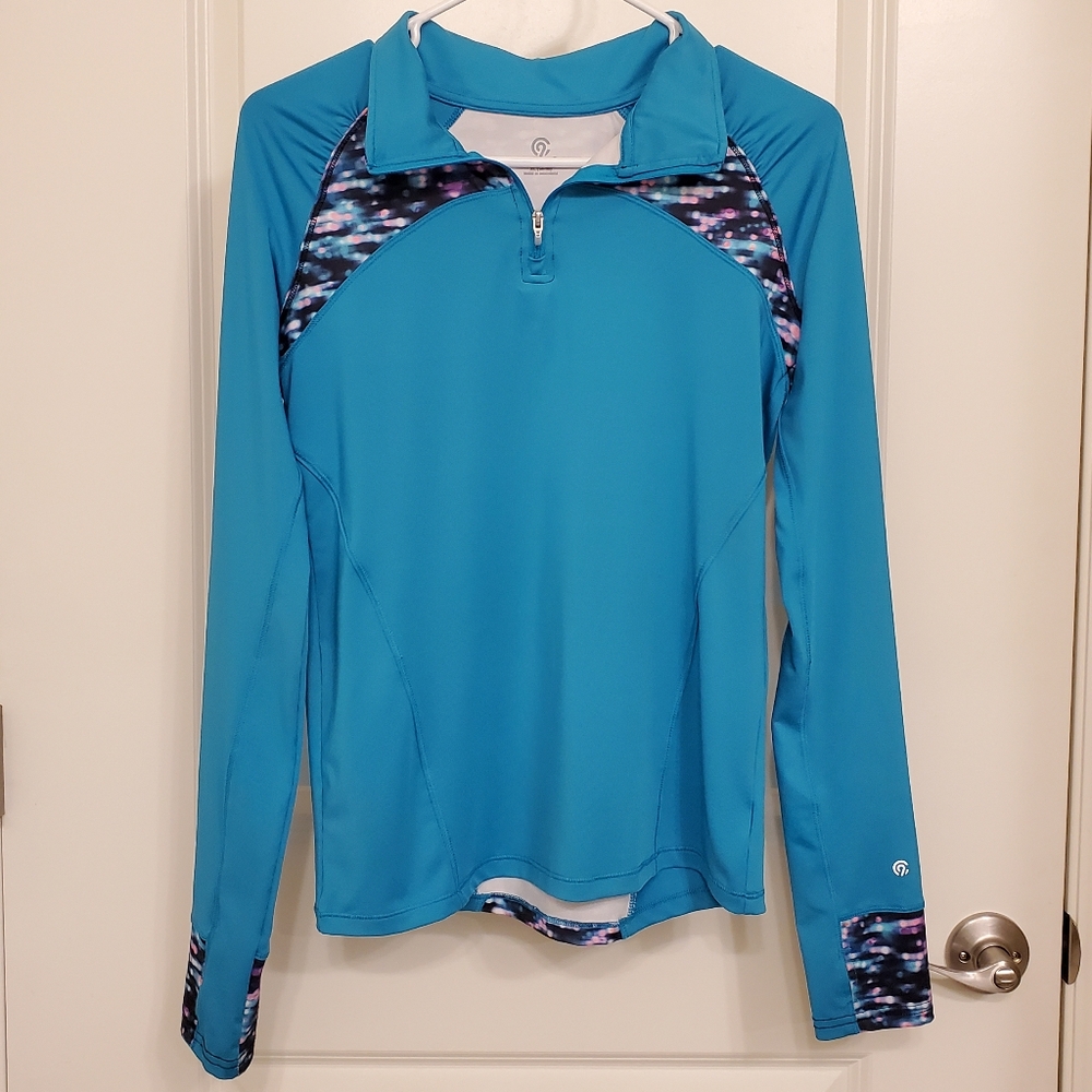 Champion Girls Active Zip Pullover - turquoise